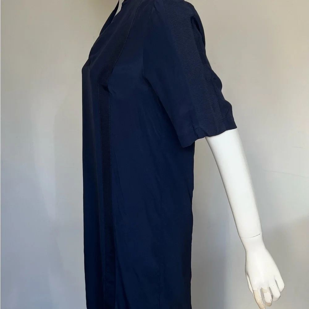 Ya Ya Womens Dark Blue short sleeve Mini dress Sporty size US 6 / S NWT - Picture 2 of 9